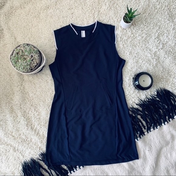 Mondetta Navy Sleeveless Athlete Golf/Tennis Dress - Picture 1 of 4